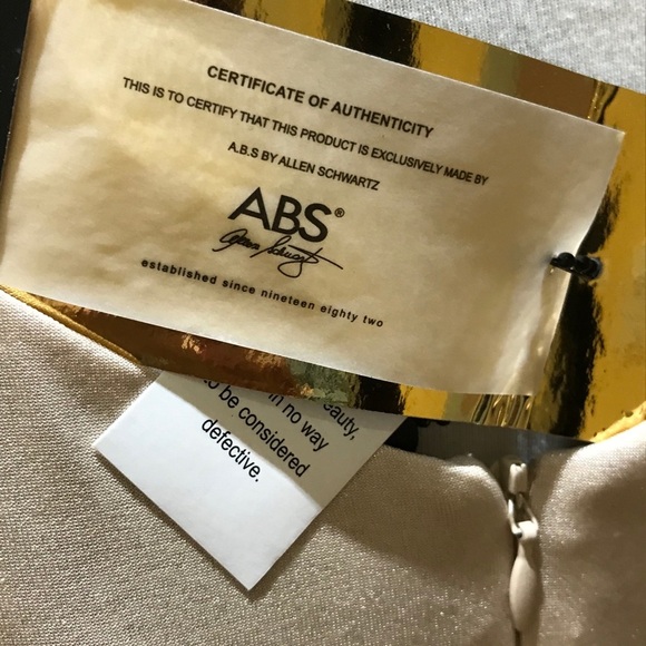 NWT ABS Champagne color dress size 1X - Picture 15 of 15